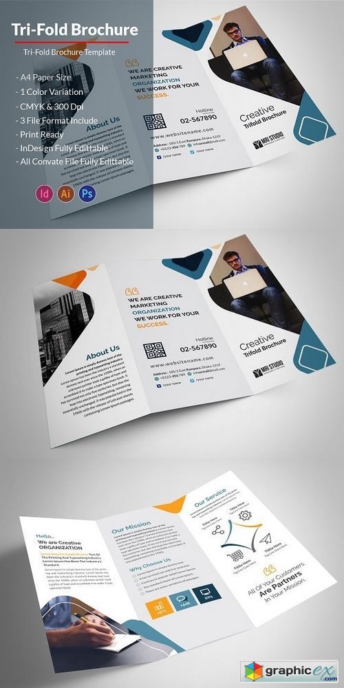Business Tri-Fold Brochure 1318192