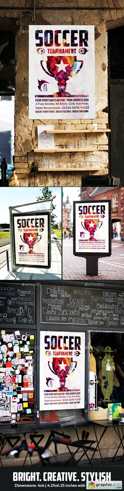Soccer Tournament Flyer 16615108