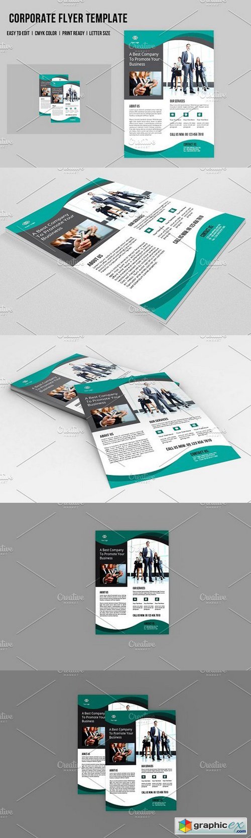 InDesign-Business Flyer - V561