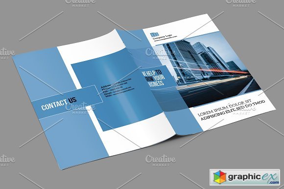 InDesign Business Brochure-V739