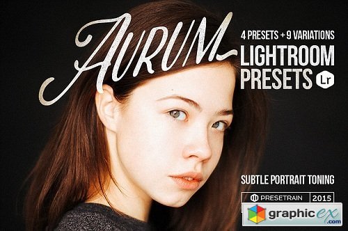 PreseTrain - Aurum Portrait Lightroom Presets