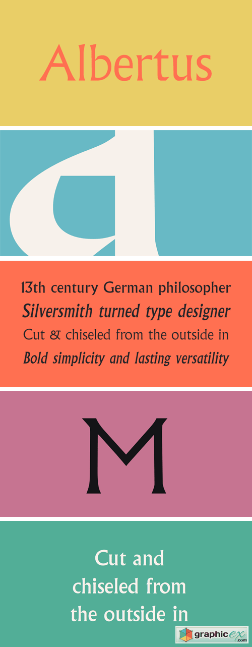 Albertus Font Family