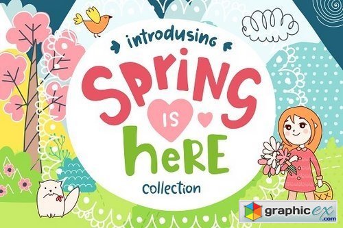 Spring is Here! Graphics & Patterns