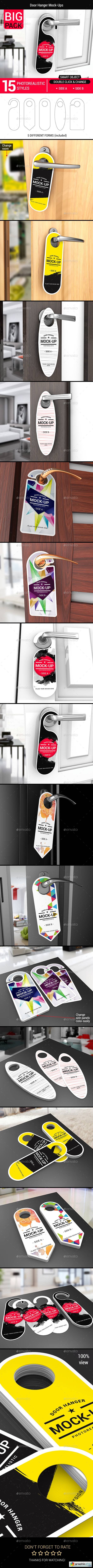Door Hanger Mock-Ups
