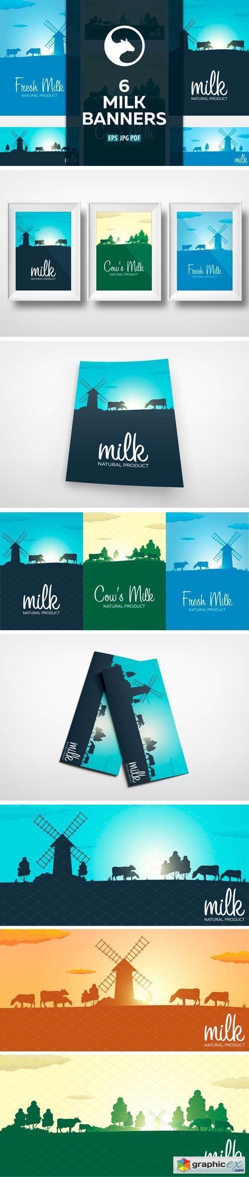 Milk Banners