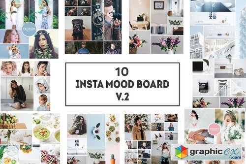 10 Insta Mood Board Templates V.2