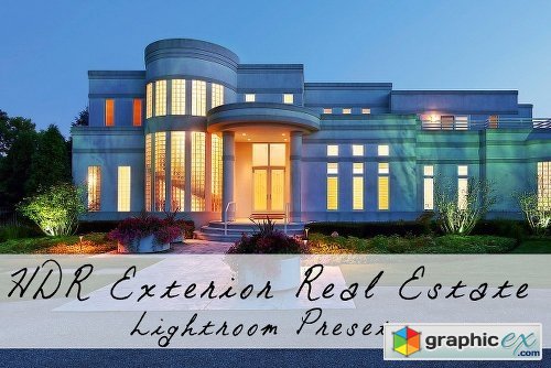 35 Exterior Real Estate HDR Presets