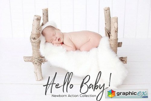 Hello Baby! Collection Photoshop Actions