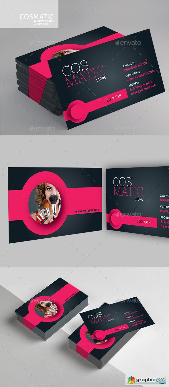 Cosmetic Business Card