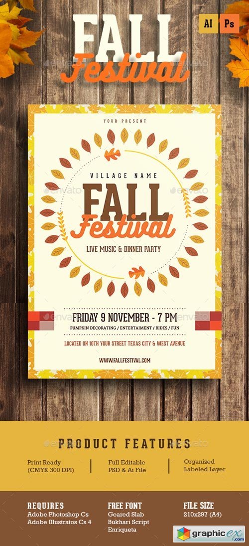 Fall Festival Flyer 13501284