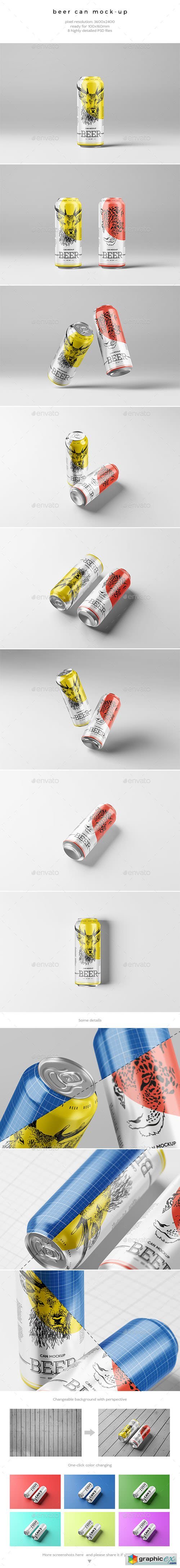 Beer Can Mock-Up