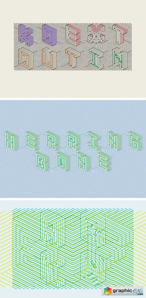 Herringbone Font Family