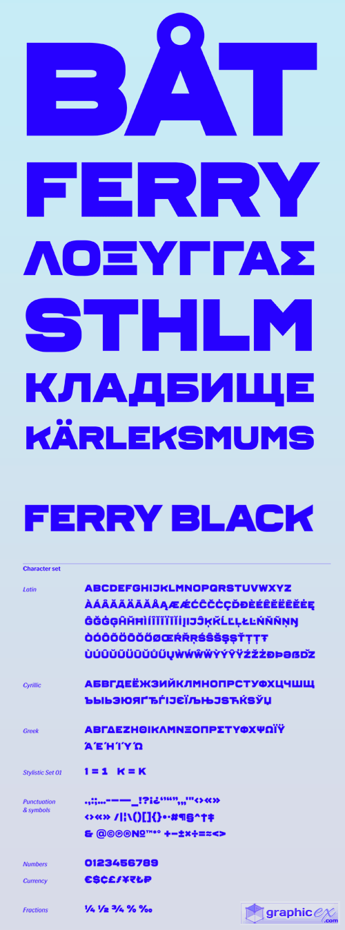 Ferry Font