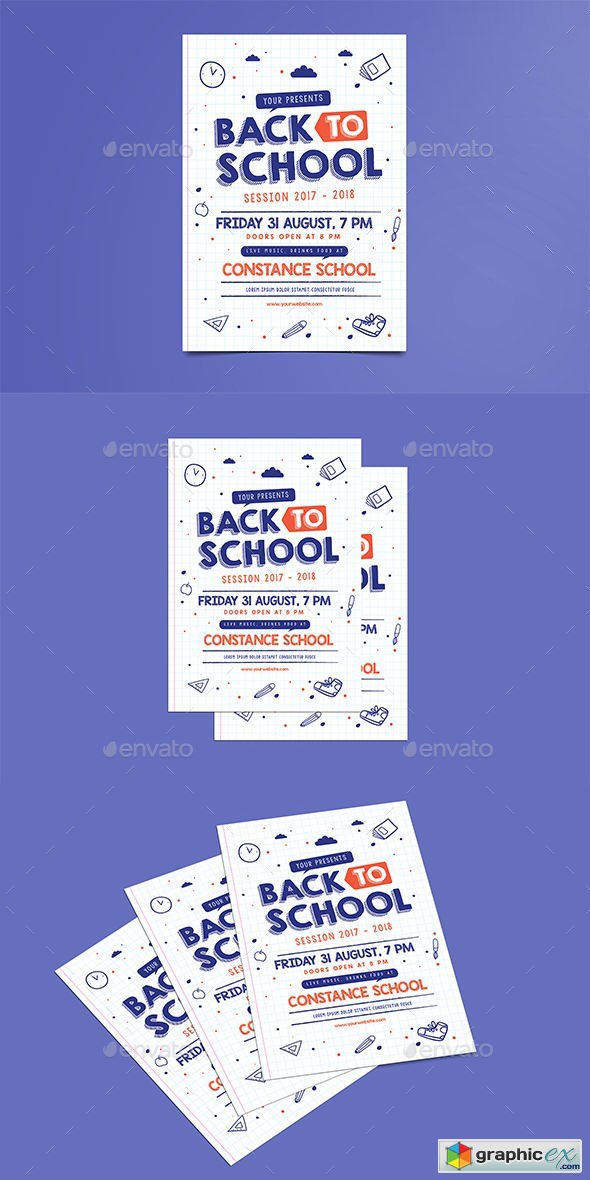 Back To School Flyer 20384348