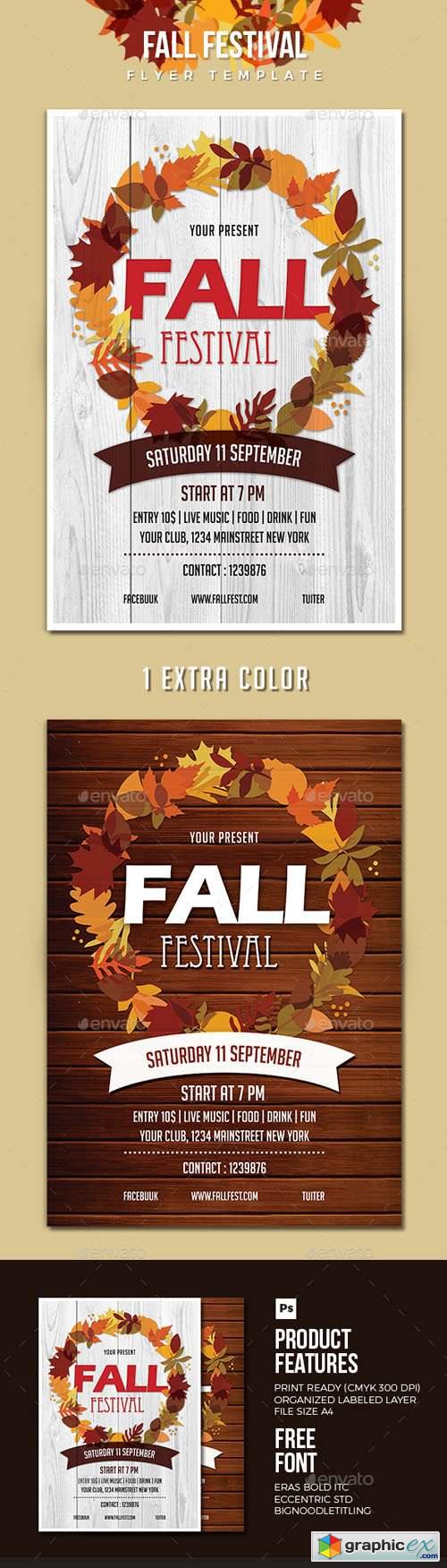 Fall Festival Flyer 17691839