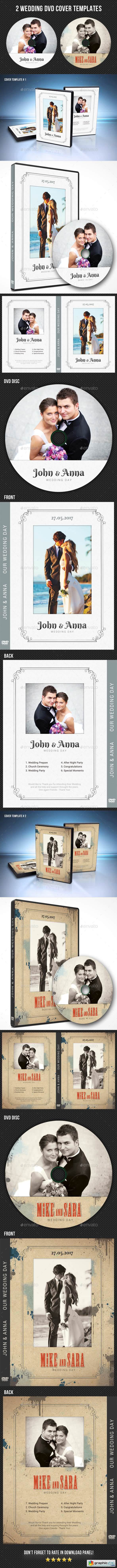 Wedding DVD Cover Template 23