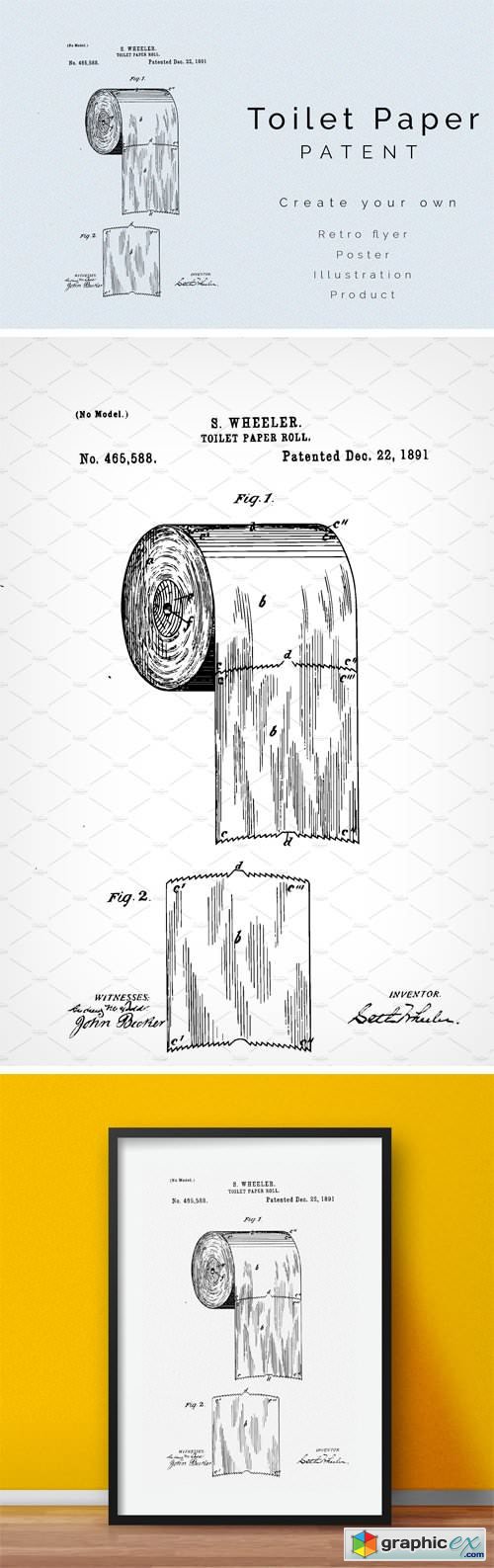 Toilet Paper Roll Patent