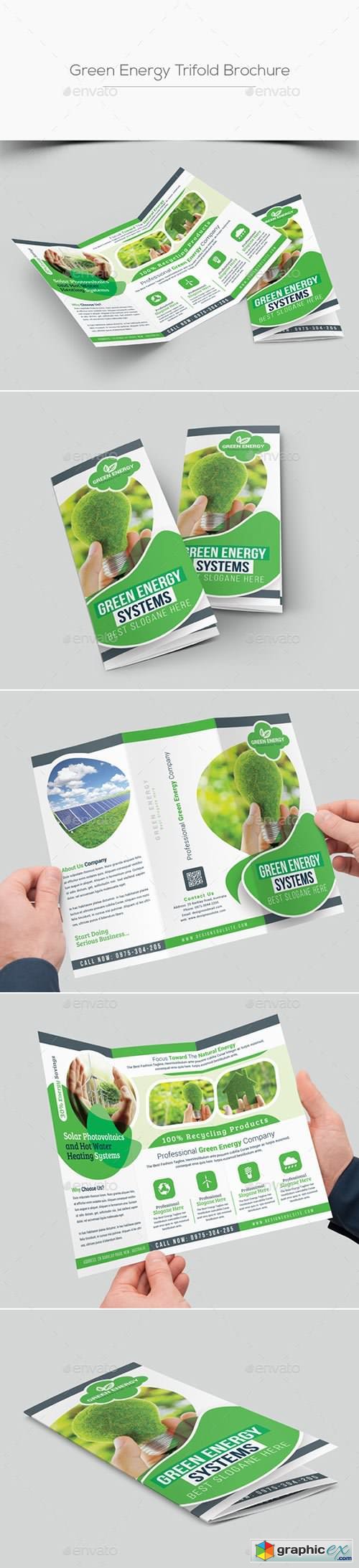 Green Energy Trifold Brochure