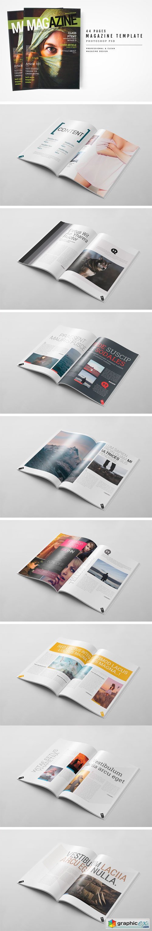 Magazine Template 50