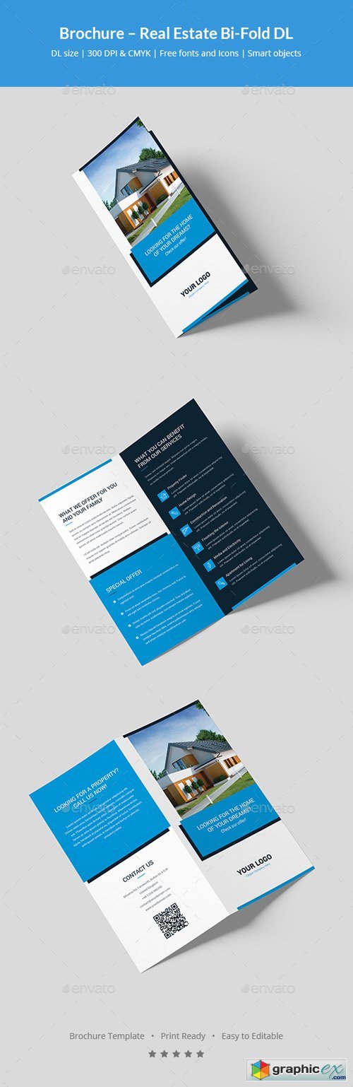 Brochure  Real Estate Bi-Fold DL