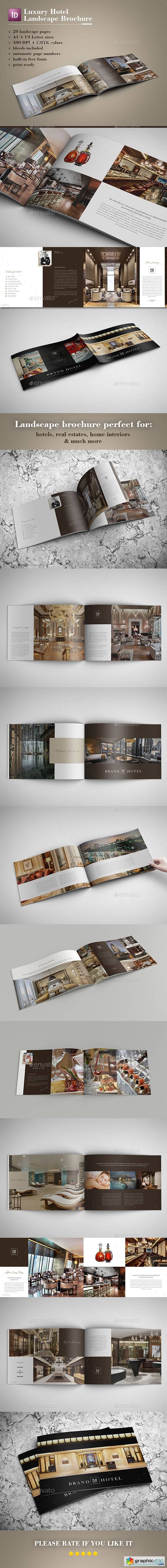Luxury Hotel Landscape Brochure