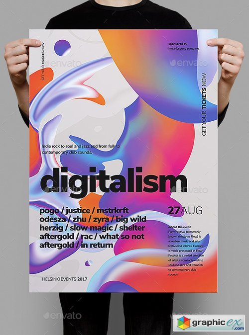 Digitalism Poster / Flyer