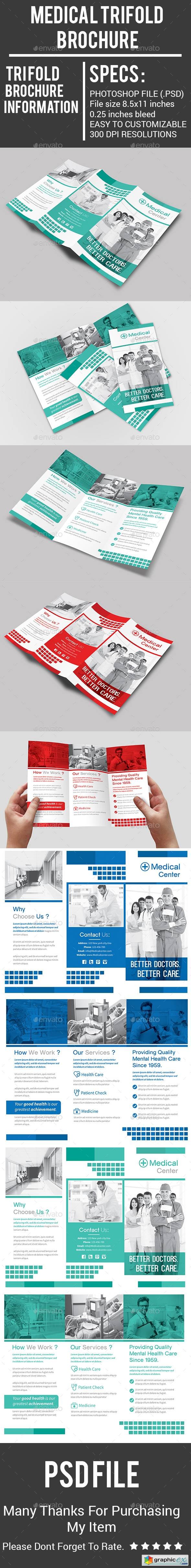 Medical Trifold Brochure 20403318