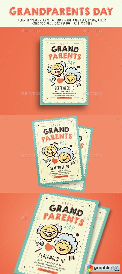 Grand Parents Day Flyer