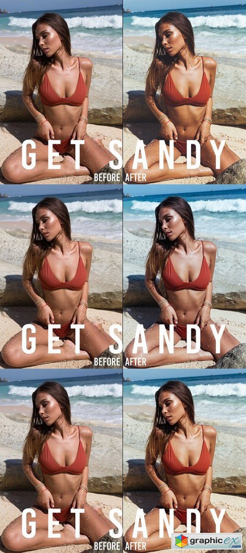 Get Sandy // Swim Lightroom Presets