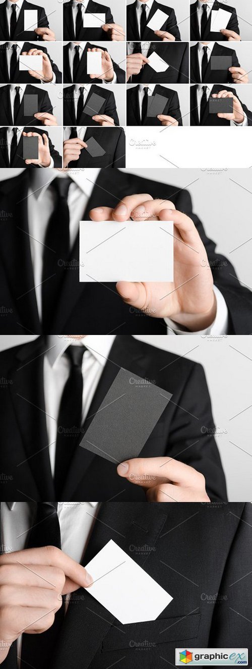 Business Card Mock-Up Photo Bundle