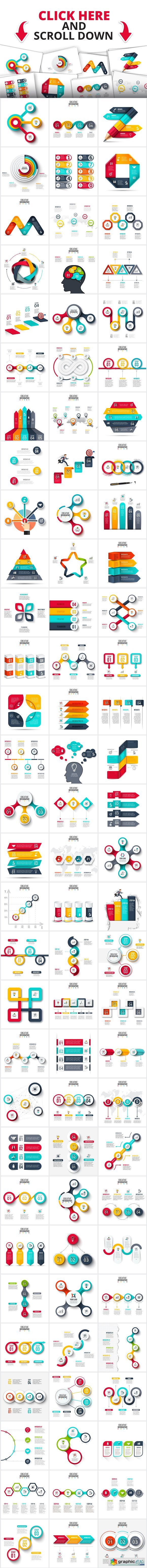 Creative infographics templates