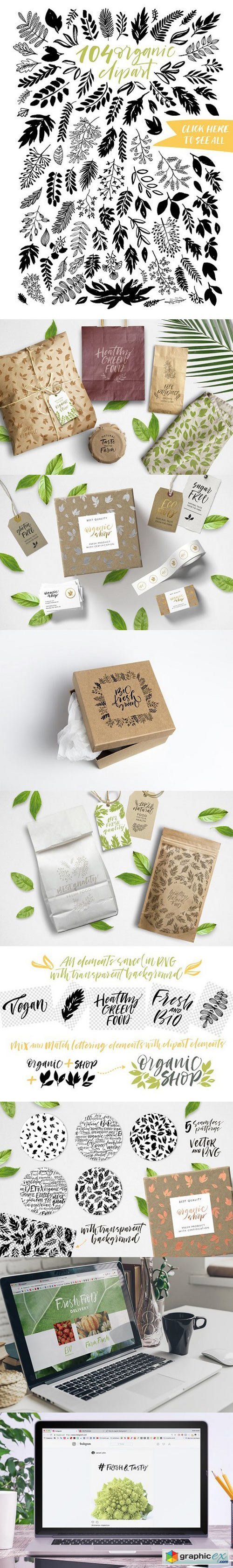 Organic lettering pack