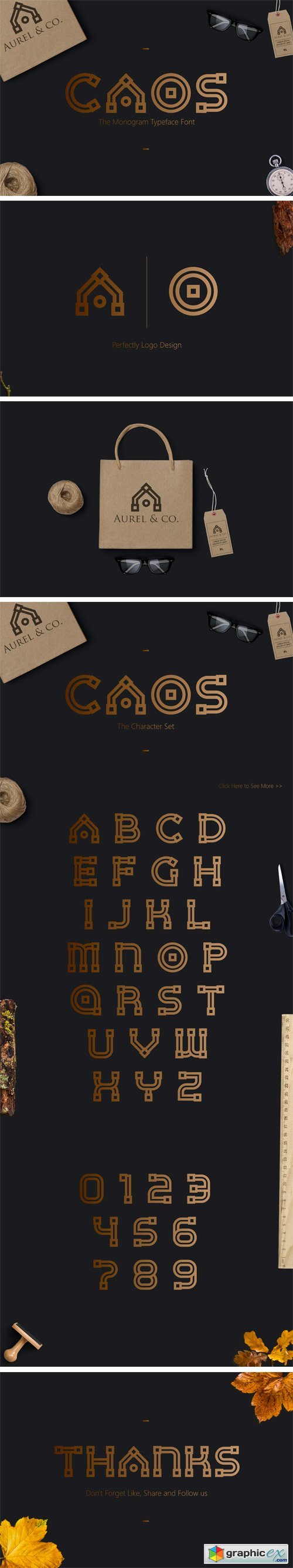 CAOS | The Logo Typeface