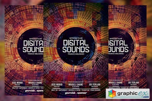 Digital Sounds Flyer