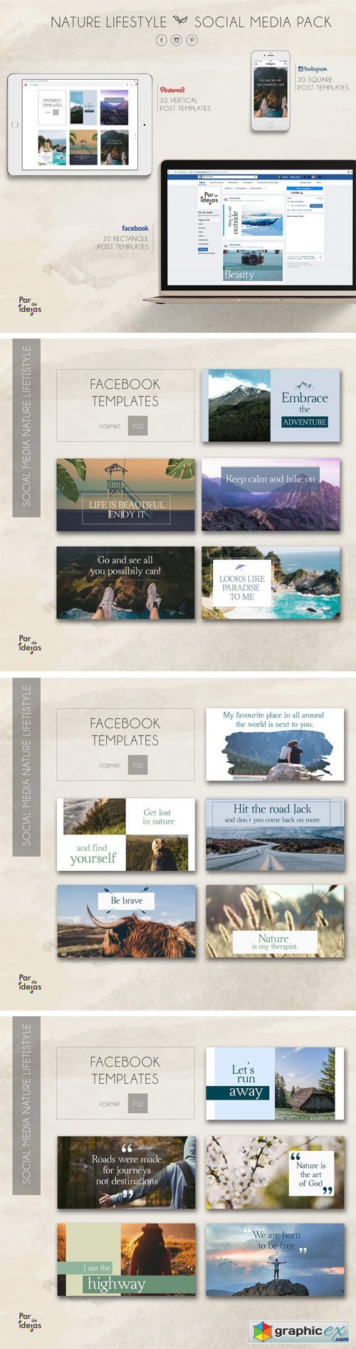 Nature Lifestyle � Social Media Pack