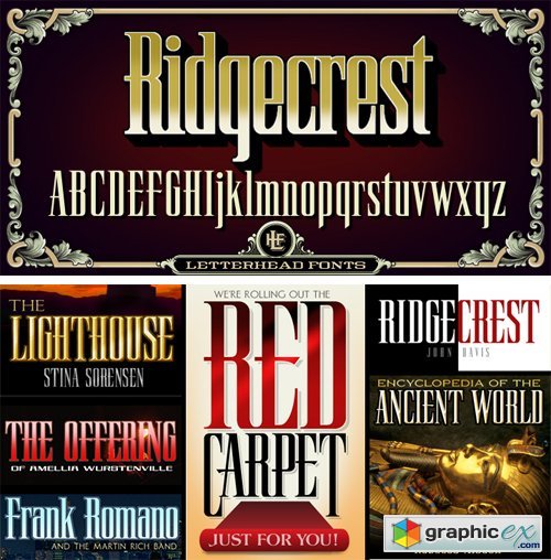 LHF Ridgecrest Font