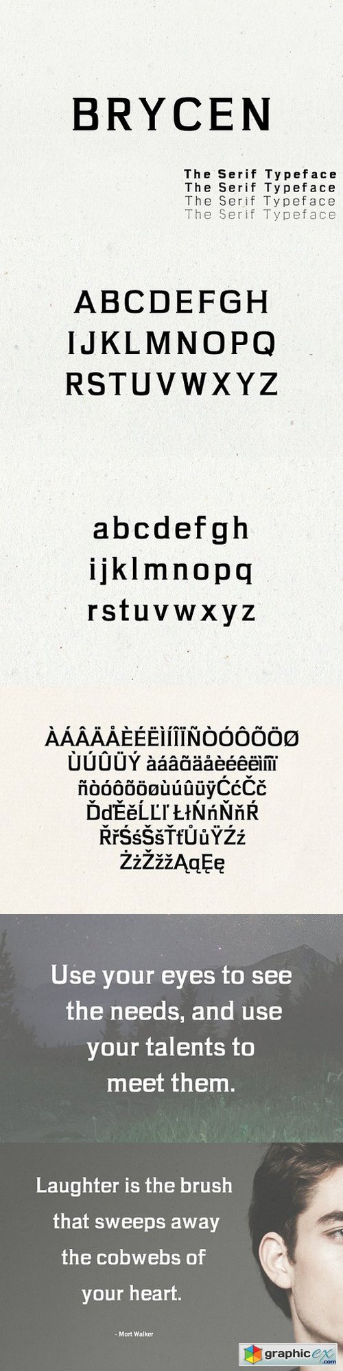 Brycen Serif Premium Font Family