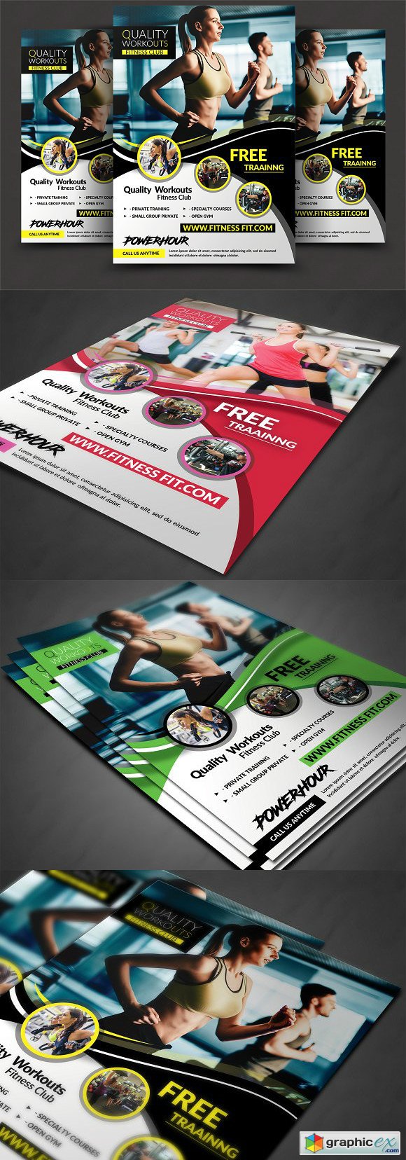 Fitness Flyer - Gym Flyer Templates 1789755
