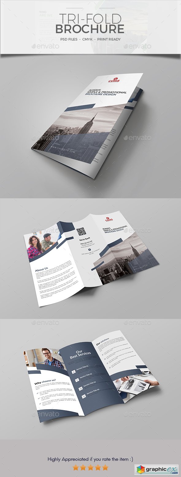 TriFold Brochure Template 06