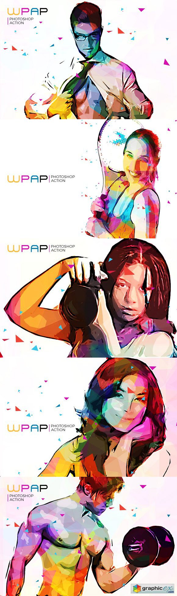 WPAP Art Photoshop Action