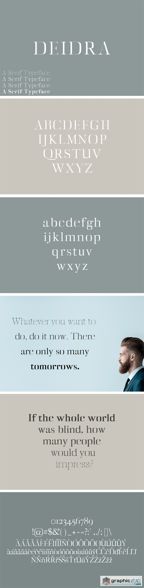 Diedra Serif Typeface