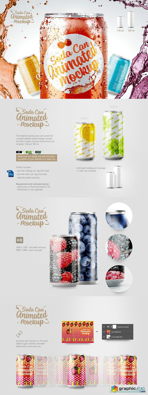 Soda Can Animated Mockup 1801224