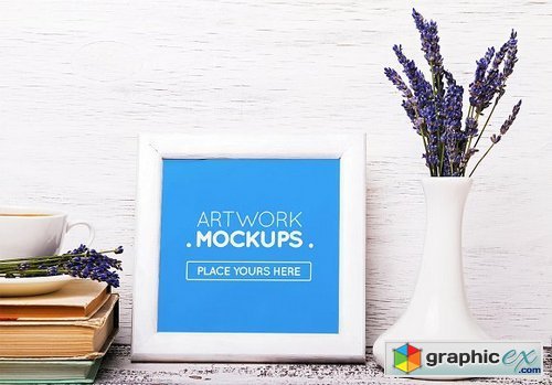 Posters,Frames Mockups in Office #8