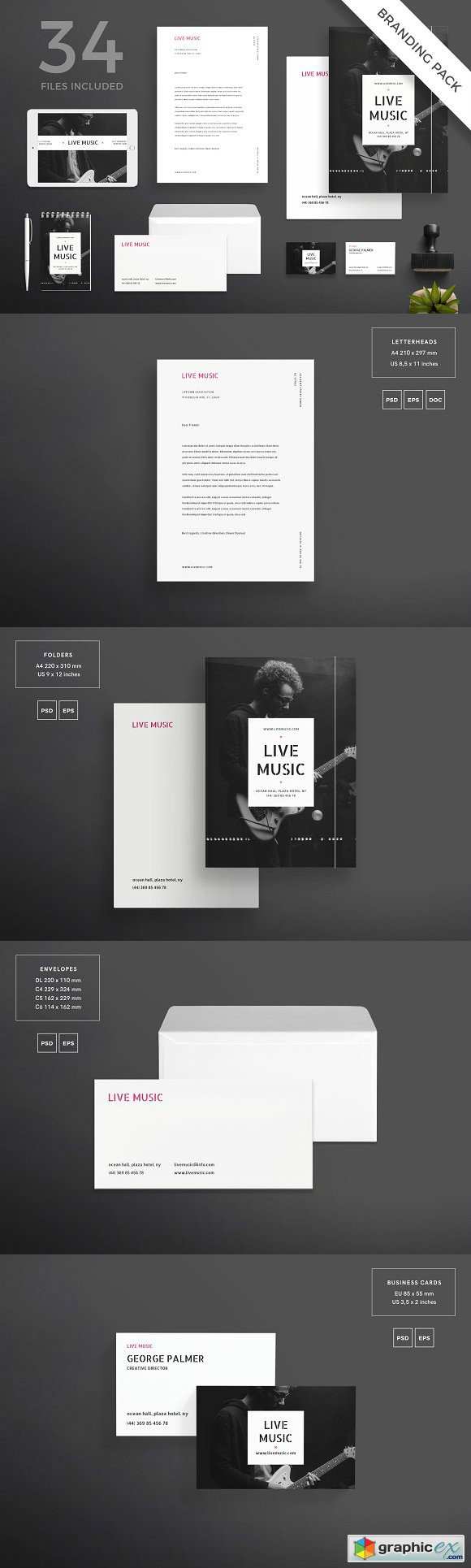 Branding Pack Live Music