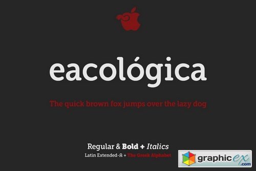 Eacologica Font Family