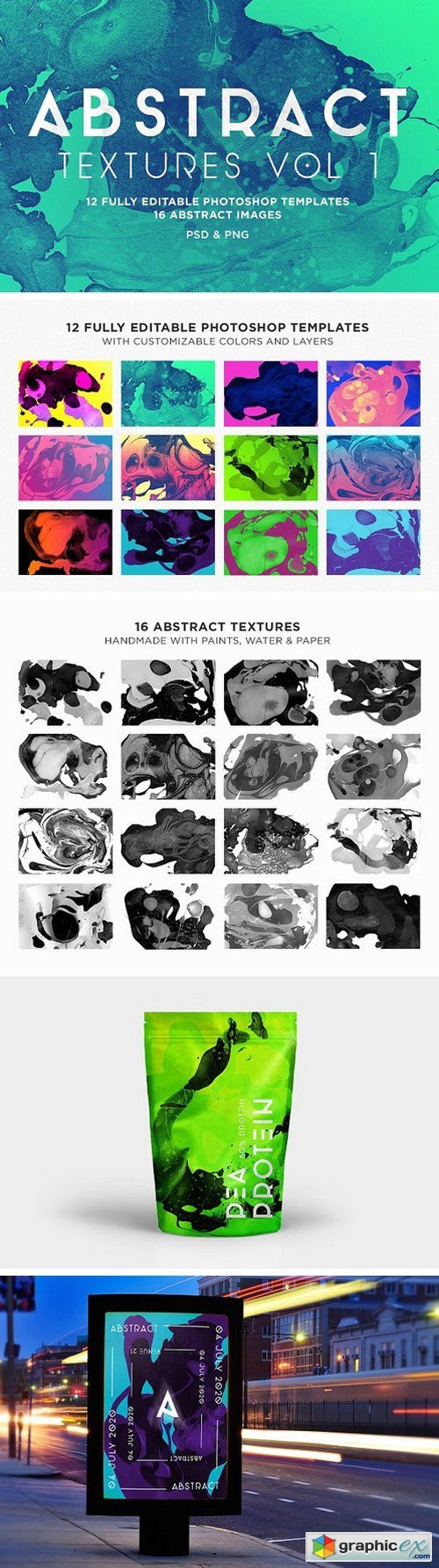 Abstract Textures Vol 1