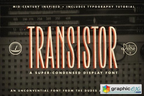 Transistor Font