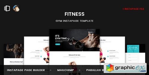ThemeForest - Fitness - GYM Instapage Template