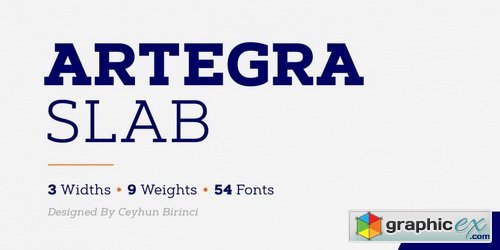 Artegra Slab Font Family