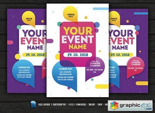 Event Flyer Template 1402935